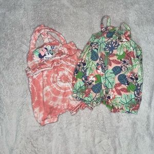Minnie Mouse rompers